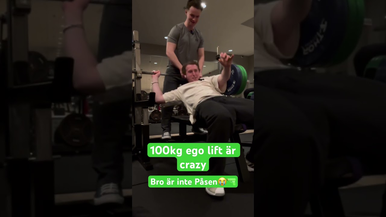 100kg (~225lb) Bench press💪🏼 - Gym Goblin life! 🥀🥀 