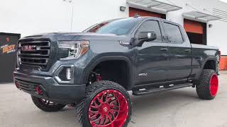 MIAMI BEST WHEELS RED FURY PROJECT GMC SIERRA 1500 2020