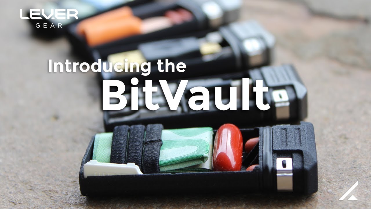 The Lever Gear BitVault Is One Versatile Keychain Canister
