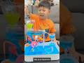 Make a small waterwheel with plastic bottles, kids can play all day#mytoysharing#whattoplayinparentc