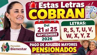 🚨 These Letters CHARGE 💸 From September 21st to 25th, 2026 | PAYMENT FOR SENIOR CITIZENS AND PENS...