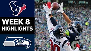 Texans vs. Seahawks | NFL Week 8 Game Highlights