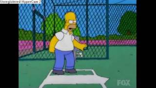 The Simpsons Batting Cage