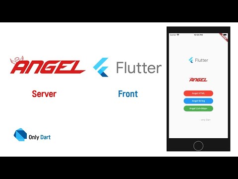 [코드 공유] Flutter & Angel(Dart Server Side) : Only Dart : HTTP