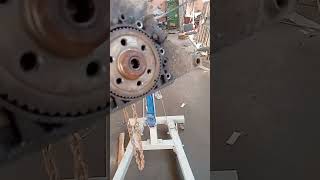 Como sacar o extraer aro reluctor trasero de Pointer 1.8
