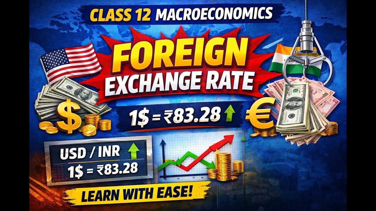 Class 12 - Macroeconomics - Foreign Exchange rate - YouTube