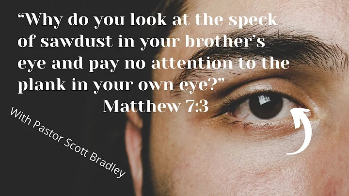 (Matt. 7:1-5)"Do not judge, or you too will be judged.