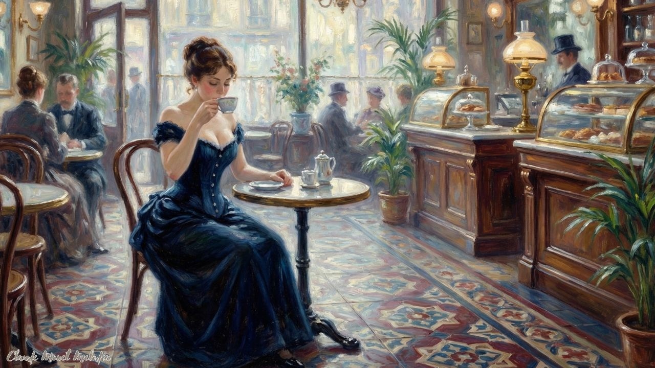 Visual Poems | Beautiful Victorian Era Inside Claude Monet | Relaxing Classic Music | 4K