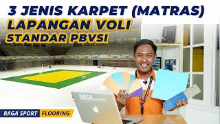 3 Jenis Karpet Matras Lapangan Voli Standar Pbvsi Yang Wajib Diketahuiharga Dan Spesifikasinya