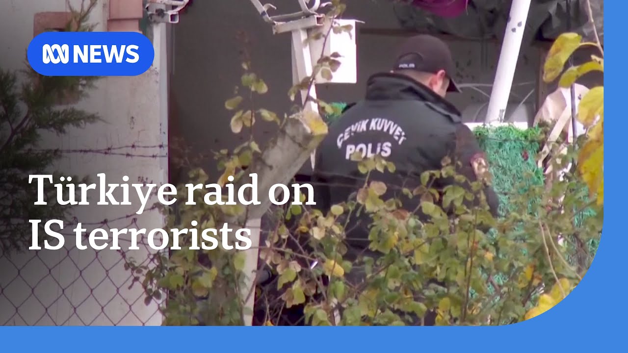 Six Islamic State militants, three police killed after siege in Türkiye | ABC NEWS
