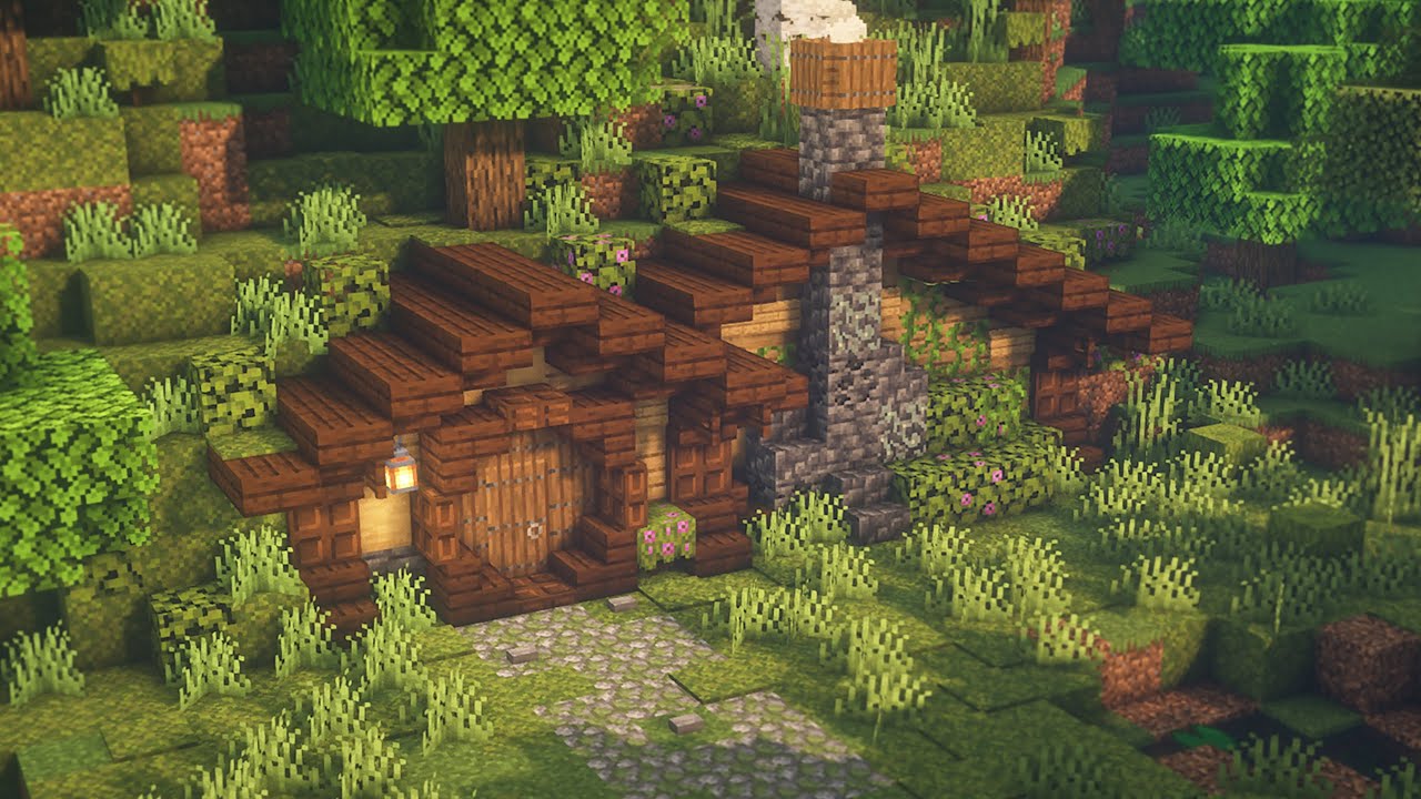 Minecraft Hobbit Hole Entrance