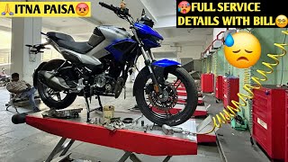 Finally Hero Xtreme 125r 1st Servicing Cost With Bill ✔️🔥 || Important Things While Service Any Bike