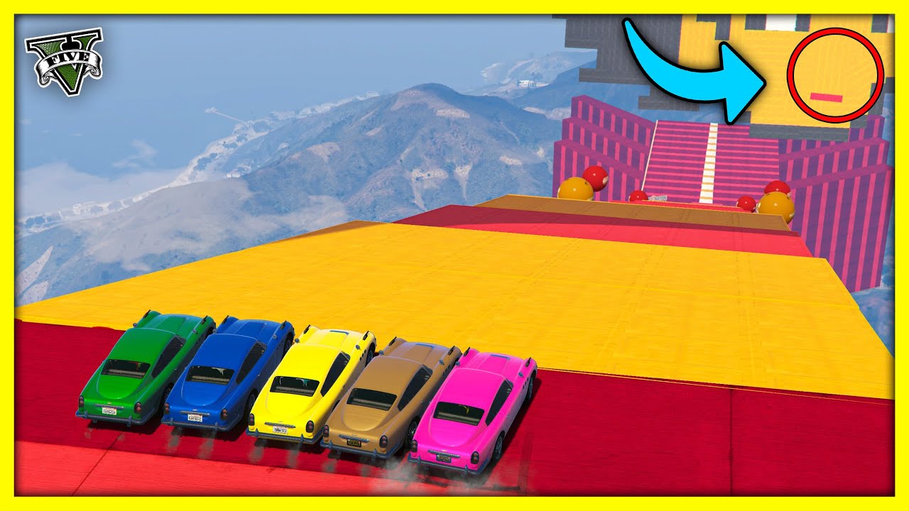 قراند 5 | طيحة 🔥زودوها بالتخريب بس استانسنا😁🔥| GTA 5 Parkour