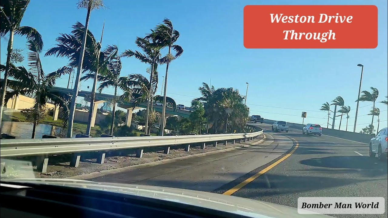 Weston Florida Drive Through 