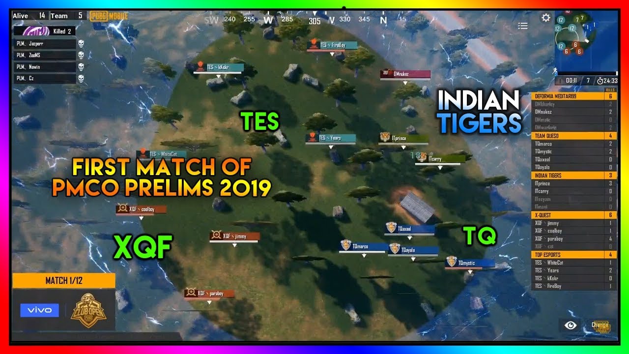 First Match of PMCO Prelims DAY 1|| Highlight #66