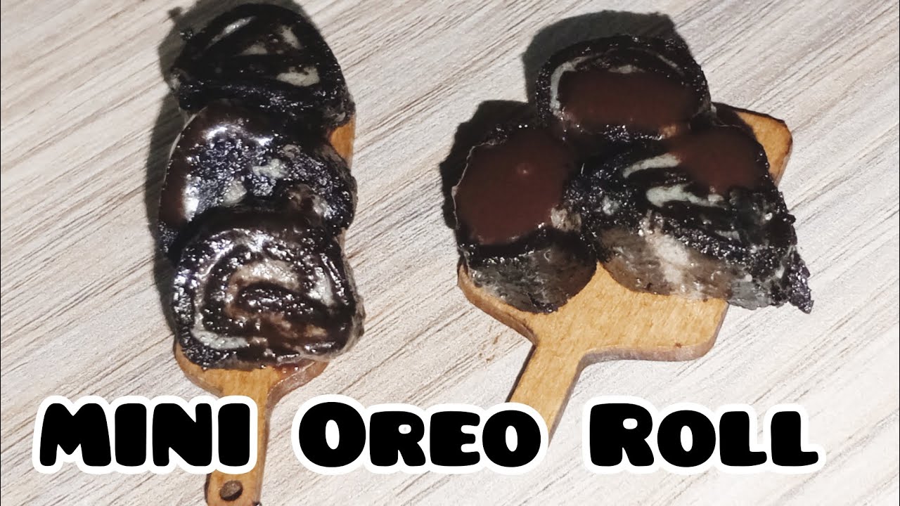 Oreo Rolle Mini Oreo Chocolate 🍫 Roll Mini Oreo Roll 🤤 Easy Recipe Oreo 😋 - YouTube