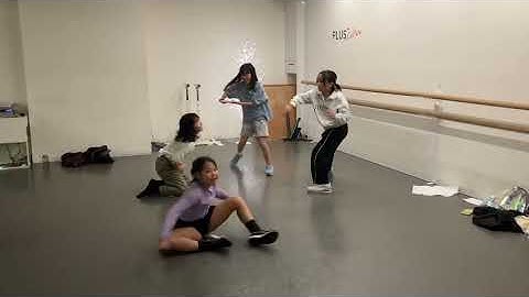 ♪【キッズHIPHOP】 17:20~18:20 mine先生クラスレッスンの様子｜2025年11月28日