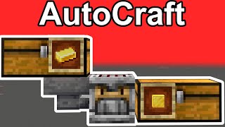 AutoCtaft Gold  Ingots in Blocks | Minercaft 1.21