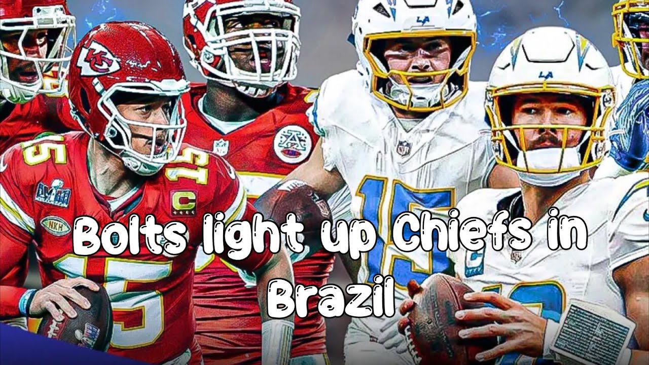 Chiefs Chargers in Brazil opener - YouTube