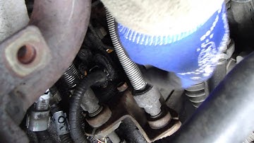 How to replace Toyota Corolla VVT-i engine project: Part 31/52 Engine and gearbox sensors removal