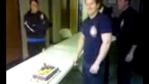 SGT THOMAS SIKES BIRTHDAY PARTY AT STATION 8