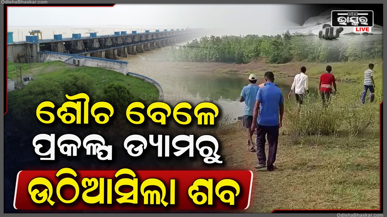 ଶୌଚ ବେଳେ ହଠାତ୍ ପ୍ରକ୍ଲପ ଡ୍ୟାମରୁ ଉଠିଆସିଲା... ଭୟରେ ଦୌଉଡିଲେ ଲୋକେ...