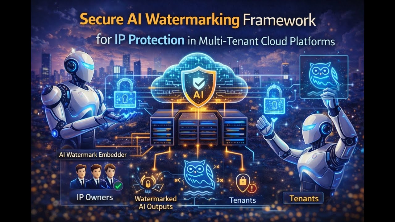 Watermark Ip Rights Protection Secure AI Watermarking Framework for IP Protection in Multi Tenant ...