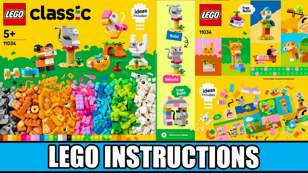 Classic - Creative Pets LEGO instructions