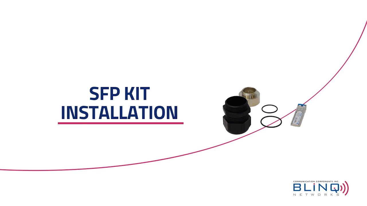 SFP Kit Installation - YouTube