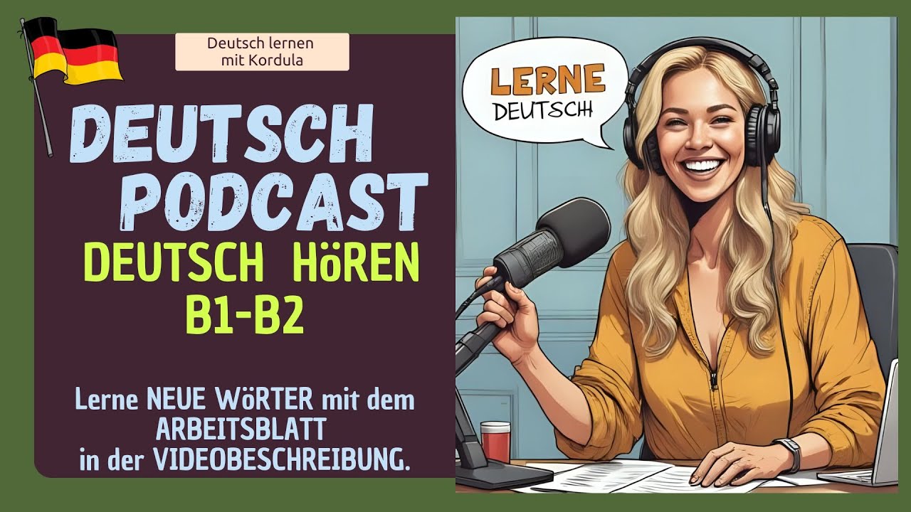 Learn German | German Podcast #51 Mentale Gesundheit | Listening Practice B1 - B2 DEUTSCH PODCAST