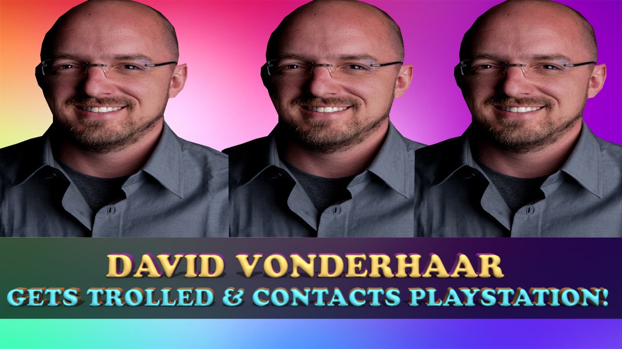 David Vonderhaar Gets Trolled & Contacts PlayStation! Creator of Black Ops 3!