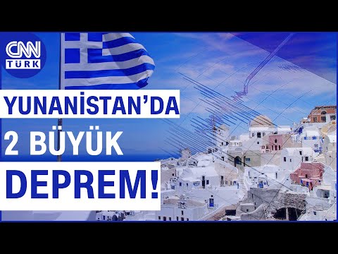 SON DAKİKA! 🚨| Yunanistan'da Korkutan 2 Büyük Deprem! Tam 5.7 Büyüklüğünde... #Haber