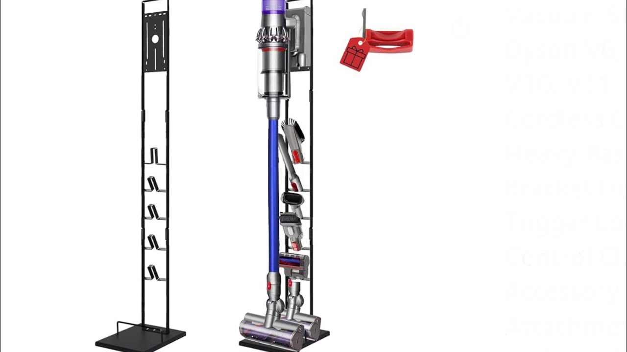 Lasvea Vacuum Stand for Dyson V6, V7, V8, V10, V11, V12, V15 Cordless Cleaners