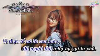 Cho Họ Ghét Đi Em - Huỳnh James Karaoke[Chuẩn Beat]