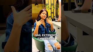 My First Nail Extension Experience ? Big flopp ❌ shorts youtubeshorts trending viral youtube