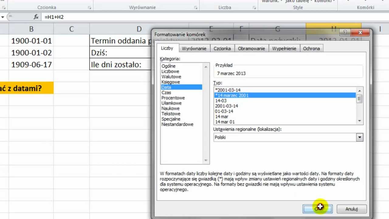 Excel Data Czym Jest W Excelu I Jak Dodawa I Odejmowa Daty I Dni Hot Sex Picture