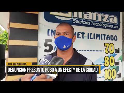 Comerciante denuncia robo en uno de sus establecimientos