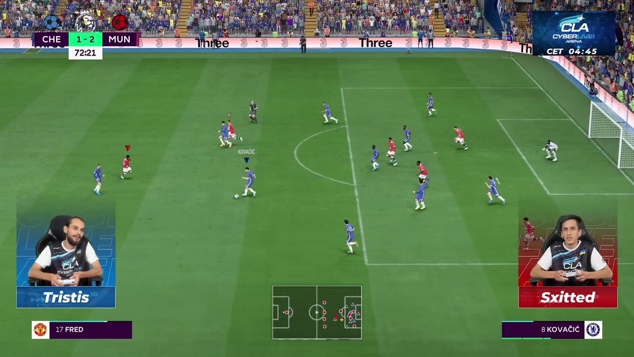 2022.09.21 UA Division CLA England Cyber Cup FIFA 22 YouTube