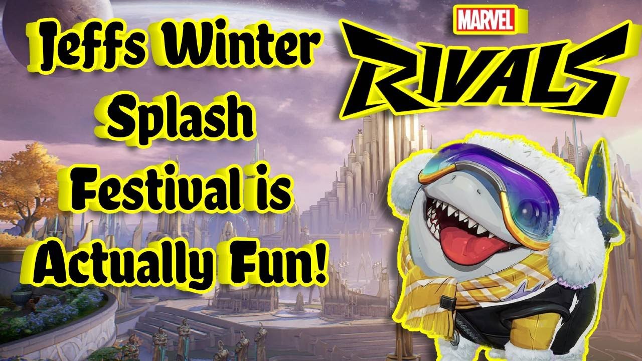 Marvel Rivals Jeff Splashes Jeff's Winter Splash Mode is Actually Fun! (Marvel Rivals Gameplay ...