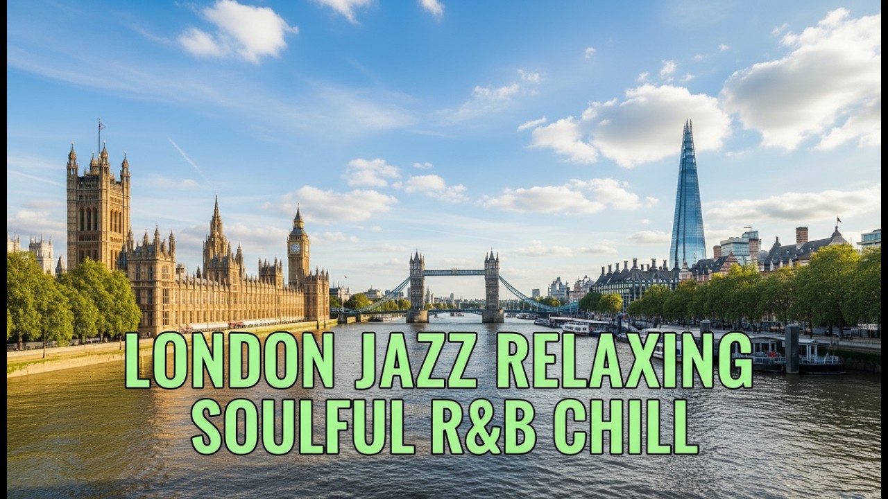London Jazz Relaxing - Soulful R&B Chill Music Mix ☕