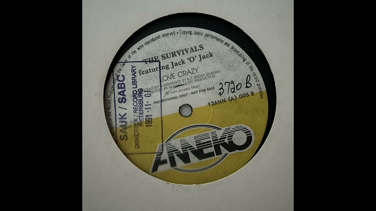 The Survivals featuring Jack 'O' Jack - Love Crazy