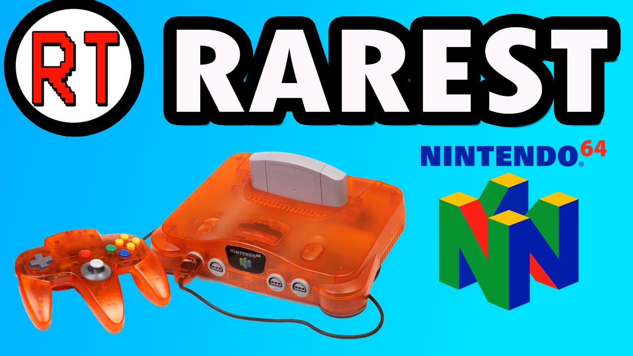 The Rarest N64 Consoles - YouTube