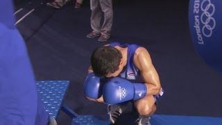 Kaeo Pongprayoon Wins Boxing Light Fly (49kg) Semi-Final | London 2012 Olympics