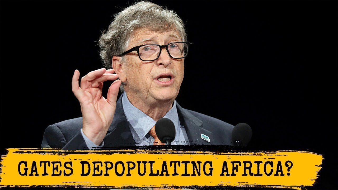 Finally!! Bill Gates Explains Why He Wants to Reduce Africa's Population