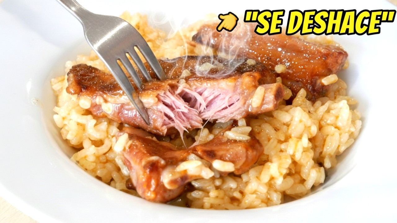 arroz costillaEl arroz con costilla que se deshace: fácil, barato y perfecto para niños