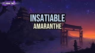 Amaranthe - Insatiable Lyrics