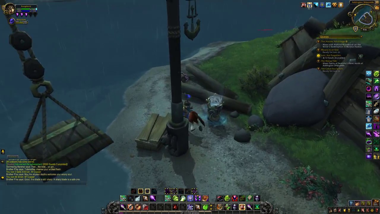 [The Rising Tide] + [Lost, Not Forgotten] + [Means to an End] - Quest - World of Warcraft