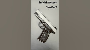 Field strip of the Smith and Wesson SW40VE.