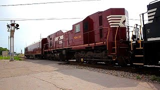 Ns Tech Train With Strange Horn & 5 Unit Freight