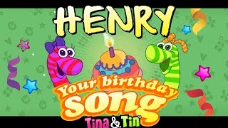 Tina&Tin Happy Birthday HENRY (Personalized Songs For Kids) #PersonalizedSongs